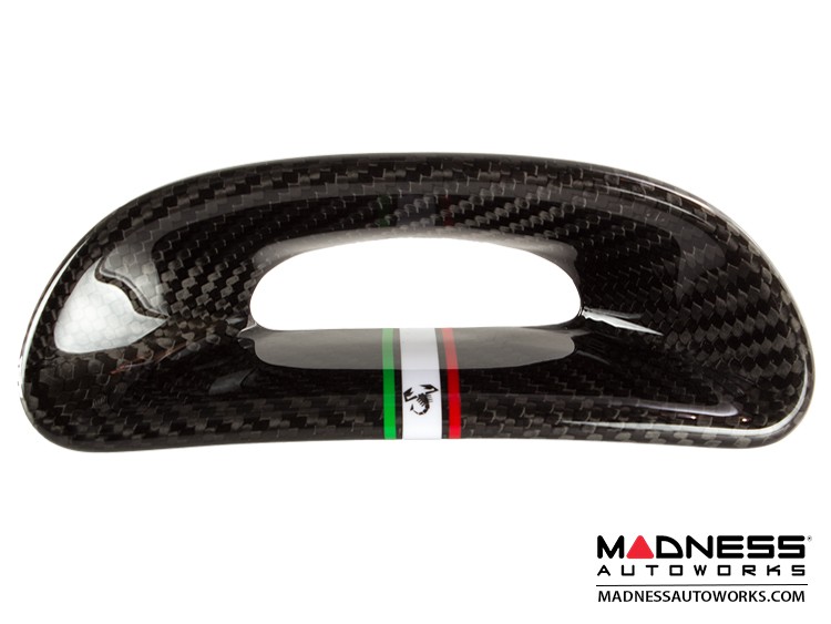 FIAT 500 ABARTH Headrest Inserts Carbon Fiber (4pc set) Italian